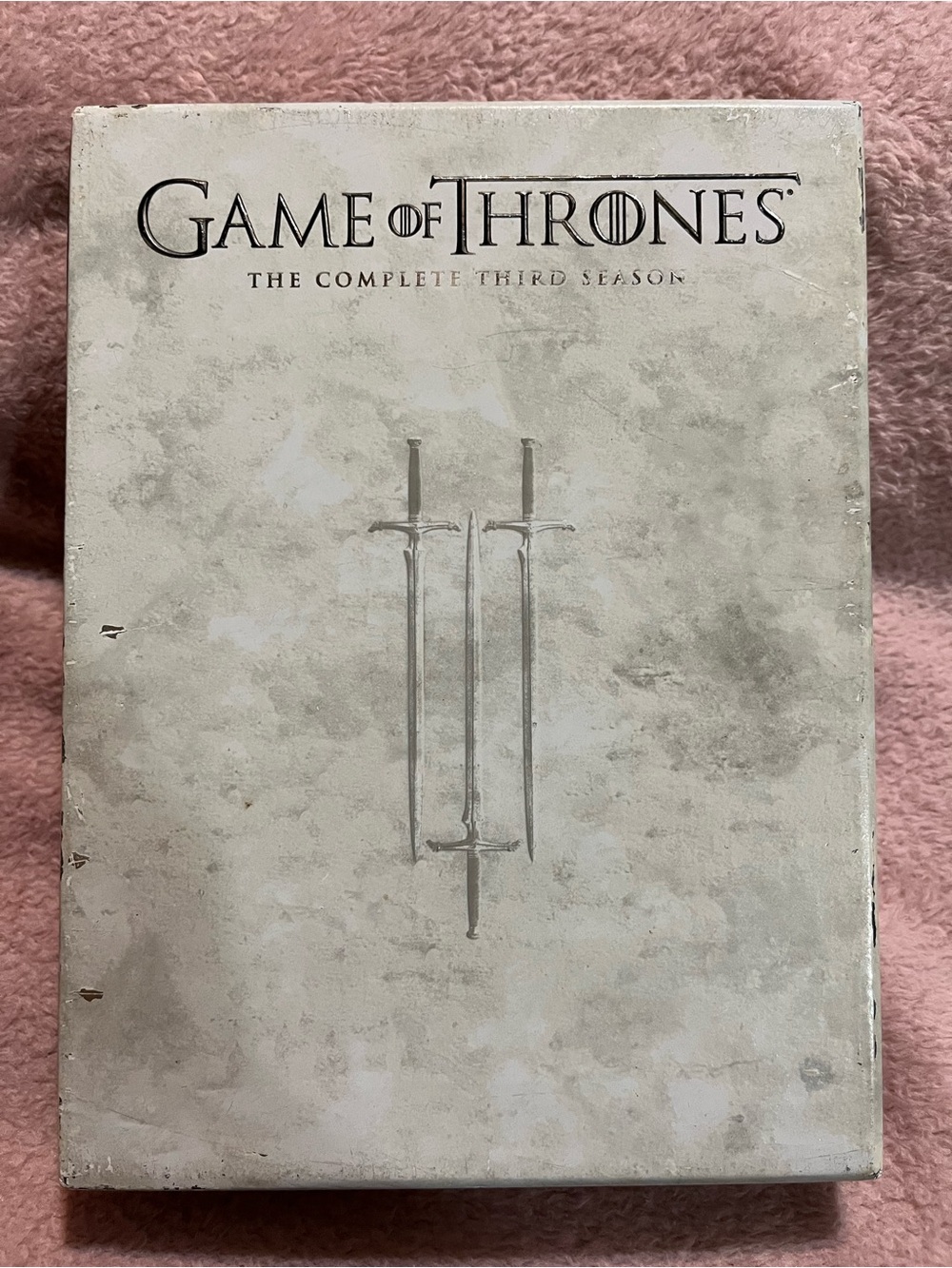 Game of Thrones The Complete Third Season Box Set - White/Gray